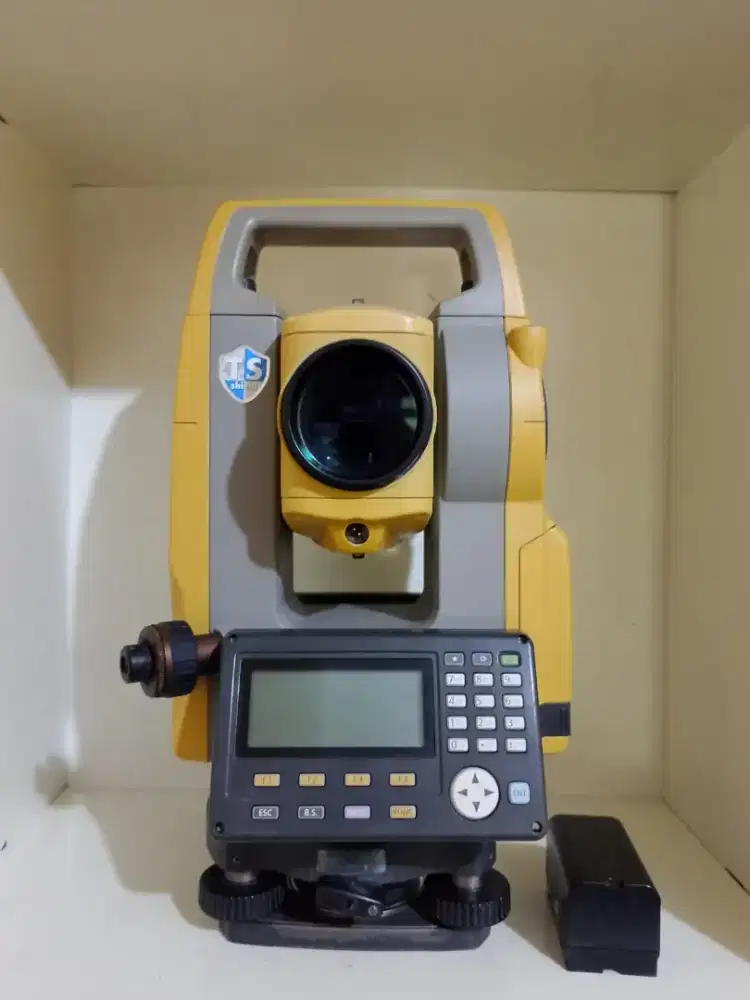 Total Station Topcon Es 101 Second komplit Mulus