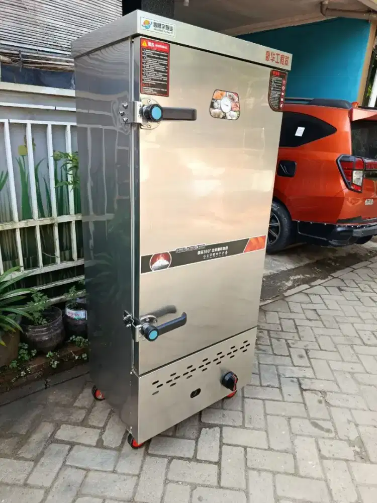 PREMIUM, Rice Steamer 12 tray kondisi baru nampan baru komplit