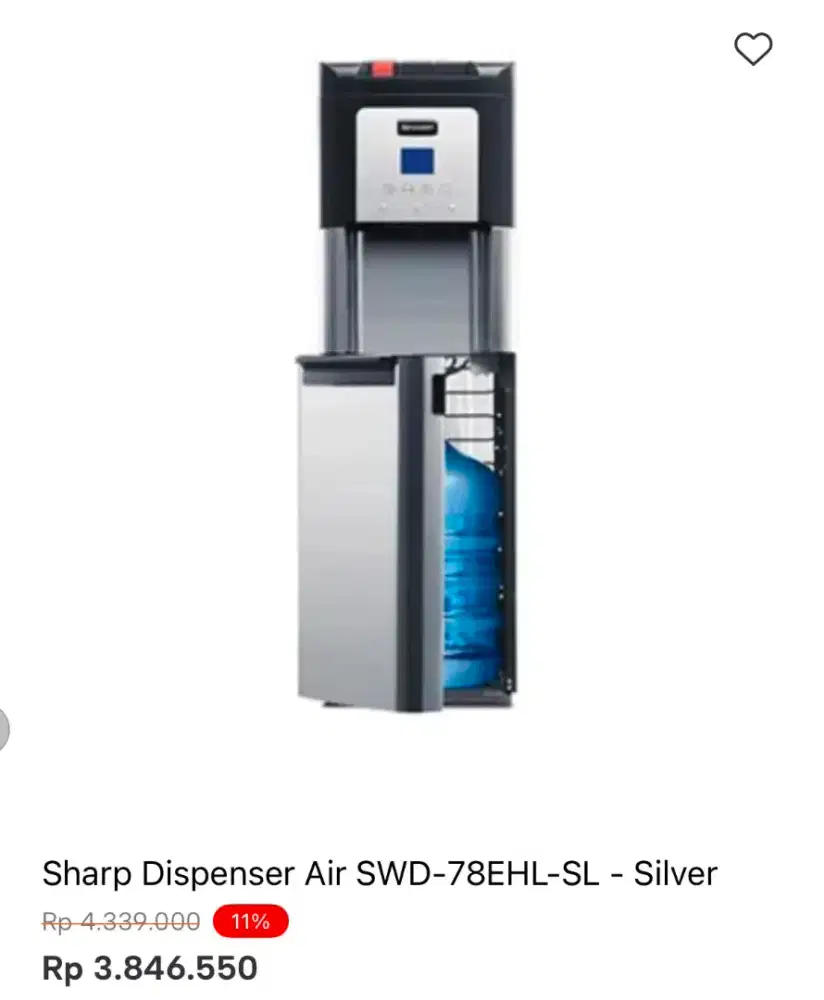 SHARP DISPENER AIR SWD-78EHL