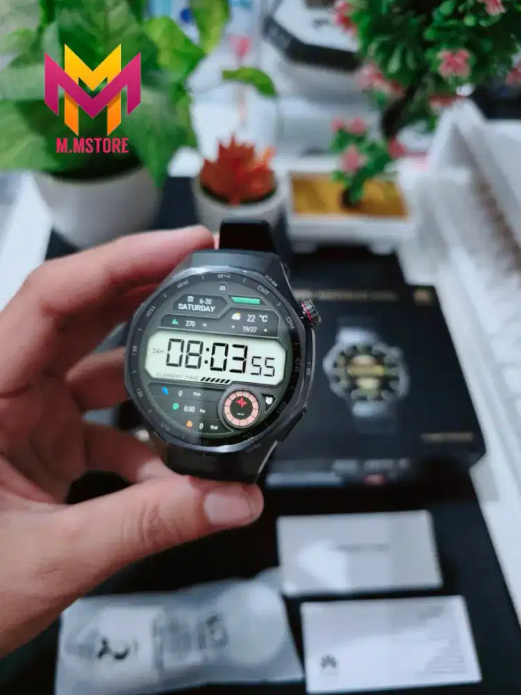 Huawei Watch GT 6 PRO Garansi Panjang Fullset ori huawei smartwatch