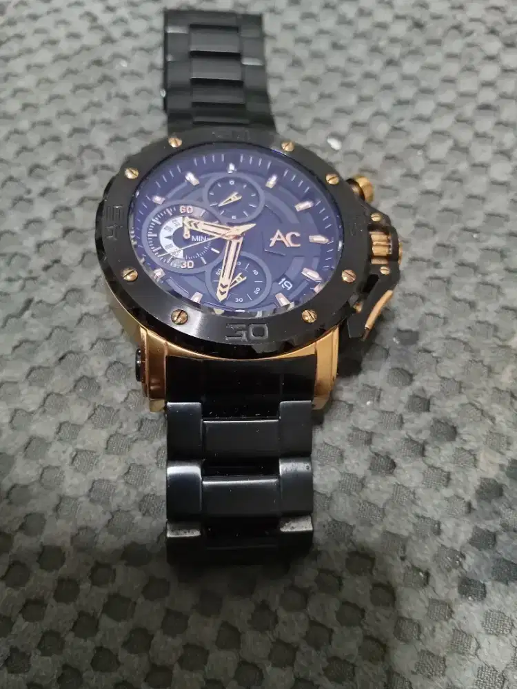 Jam Tangan Alexandre Christie Pria .Tangan Pertama .Mulus