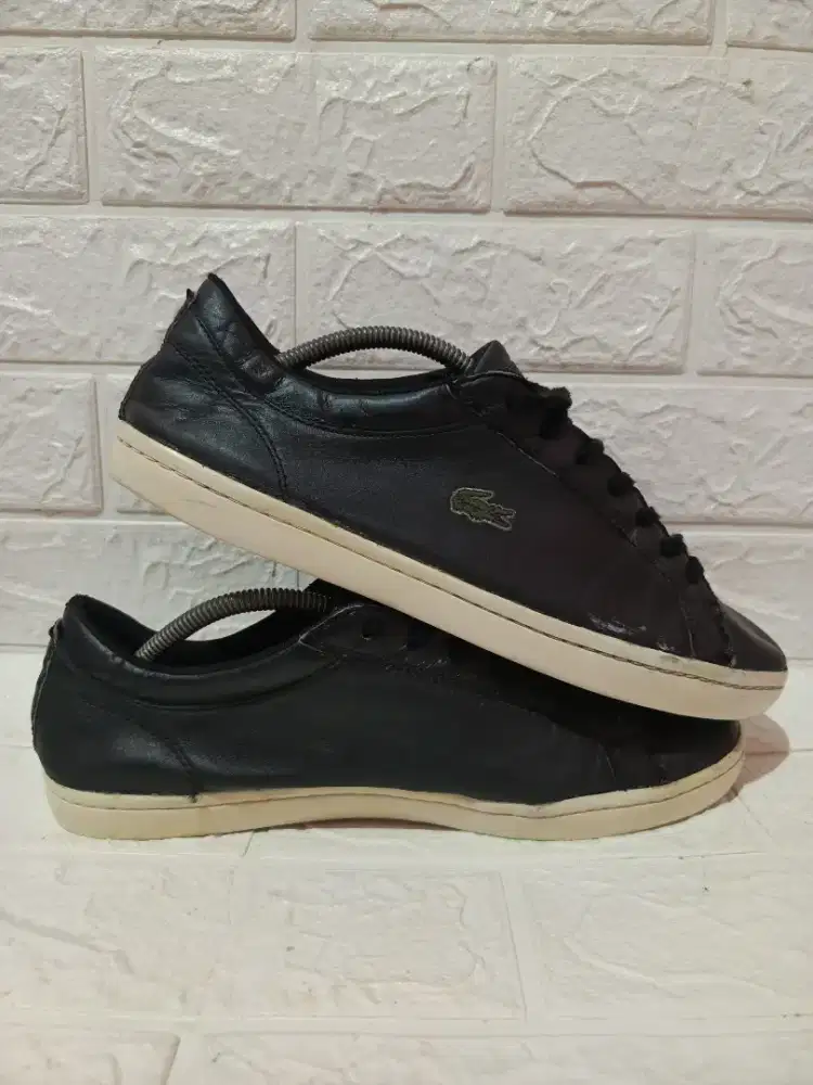 Lacoste Straightset Black White