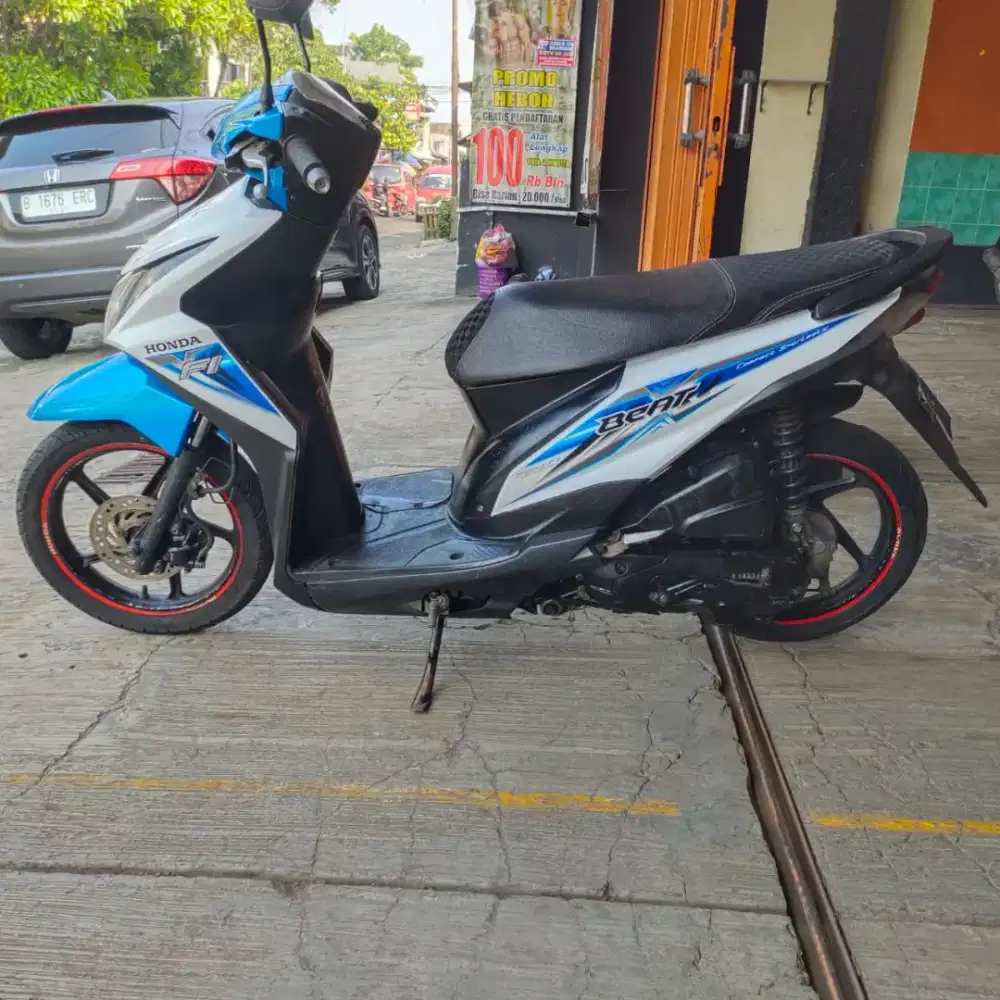 Honda Beat fi 2015 stater halus