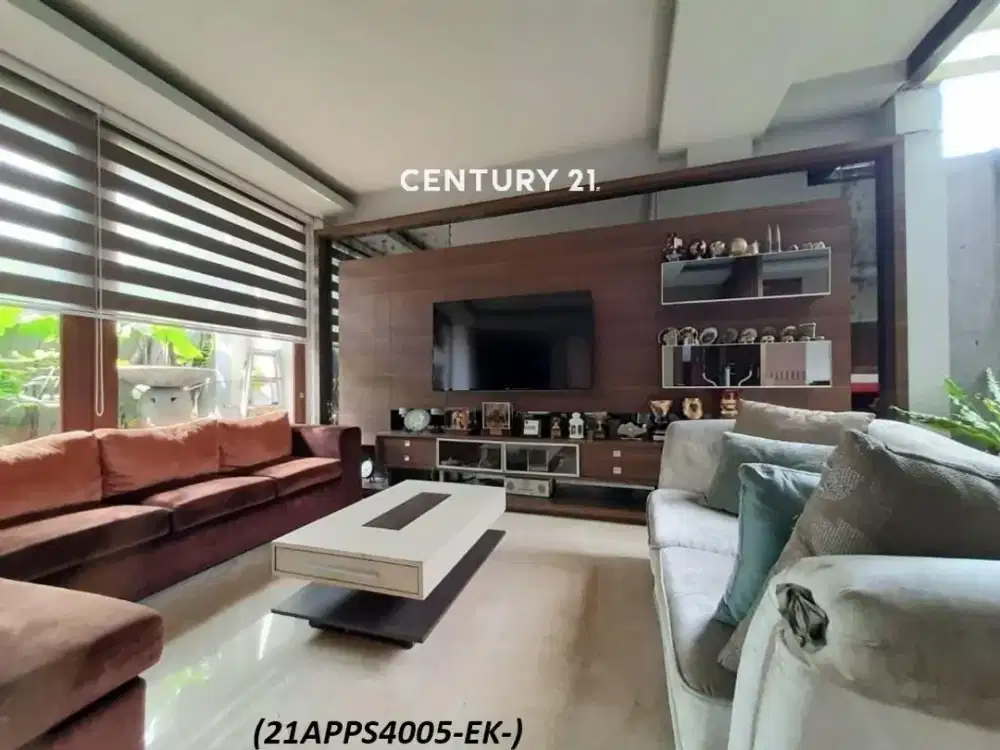 Dijual Rumah Asri Nyaman Kebayoran Heights Bintaro Bangunan Arsitek Terkenal