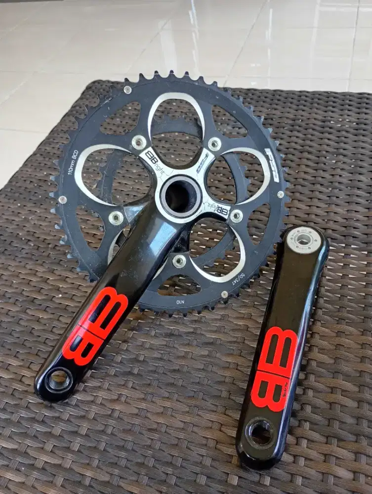 Crankset fsa 2 speed 50-34t