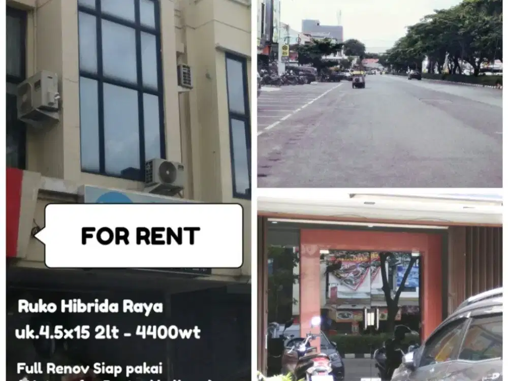 DiSEWAKAN Ruko HIBRIDA RAYA , Kelapa Gading