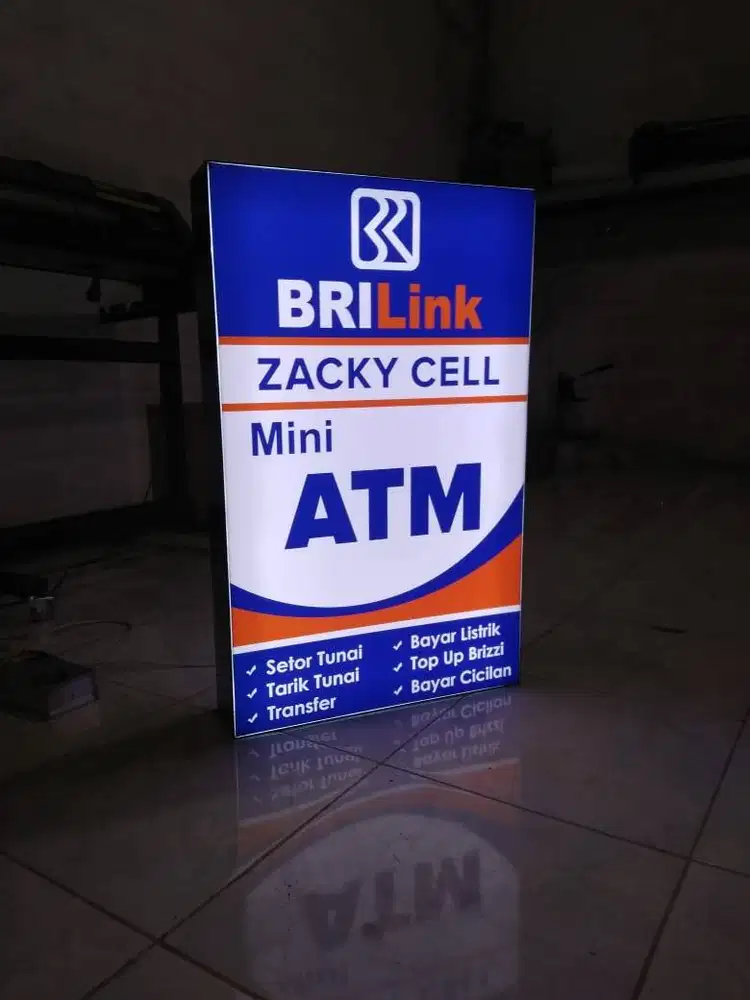 NEON BOX, PAPAN REKLAME, HURUF TIMBUL, NEON FLEX, DISPLAY AKRILIK DLL