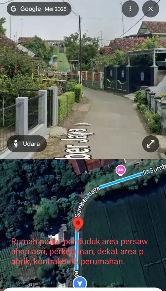 Dijual tanah cocok untuk hunian, kontrakan, kos kosan..