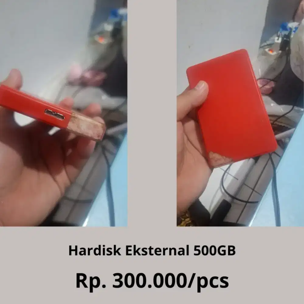 Dijual Hardisk Eksternal 500 GB