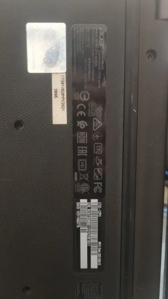 Acer  Chromebook C733 Antinlelet