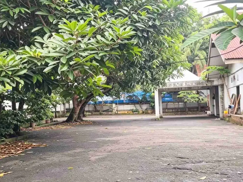 eks bangunan kantor hitung tanah