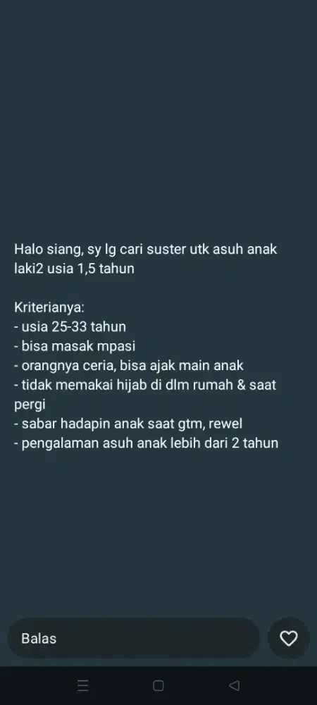 Loker art di butuhkan