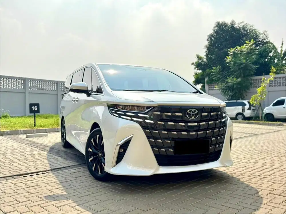 (KM 5 RIBU) Toyota NEW Alphard G Bensin Putih 2024 LIKE NEW!