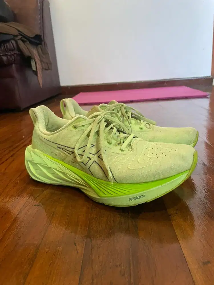 ASICS Novablast 3 FF Blast+ Original Running Shoes Lime Green