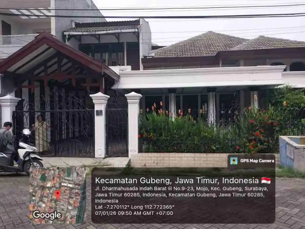 Dijual via lelang rumah Dharmahusada indah barat IIIA/185 Surabaya