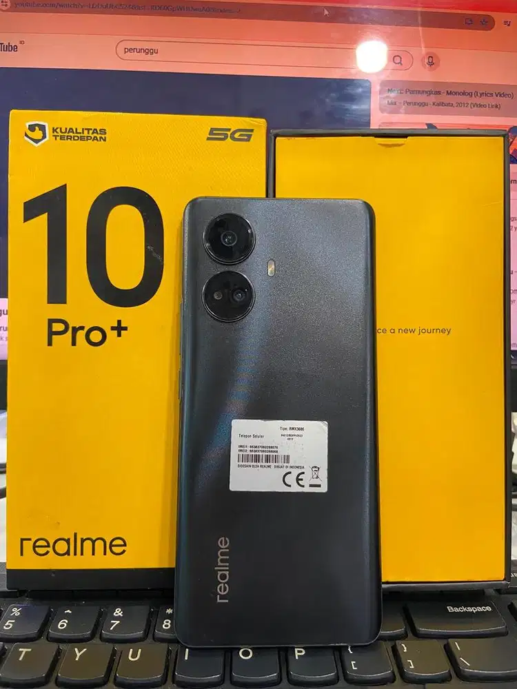 Realme 10 pro+ 5g 12/256gb fullset