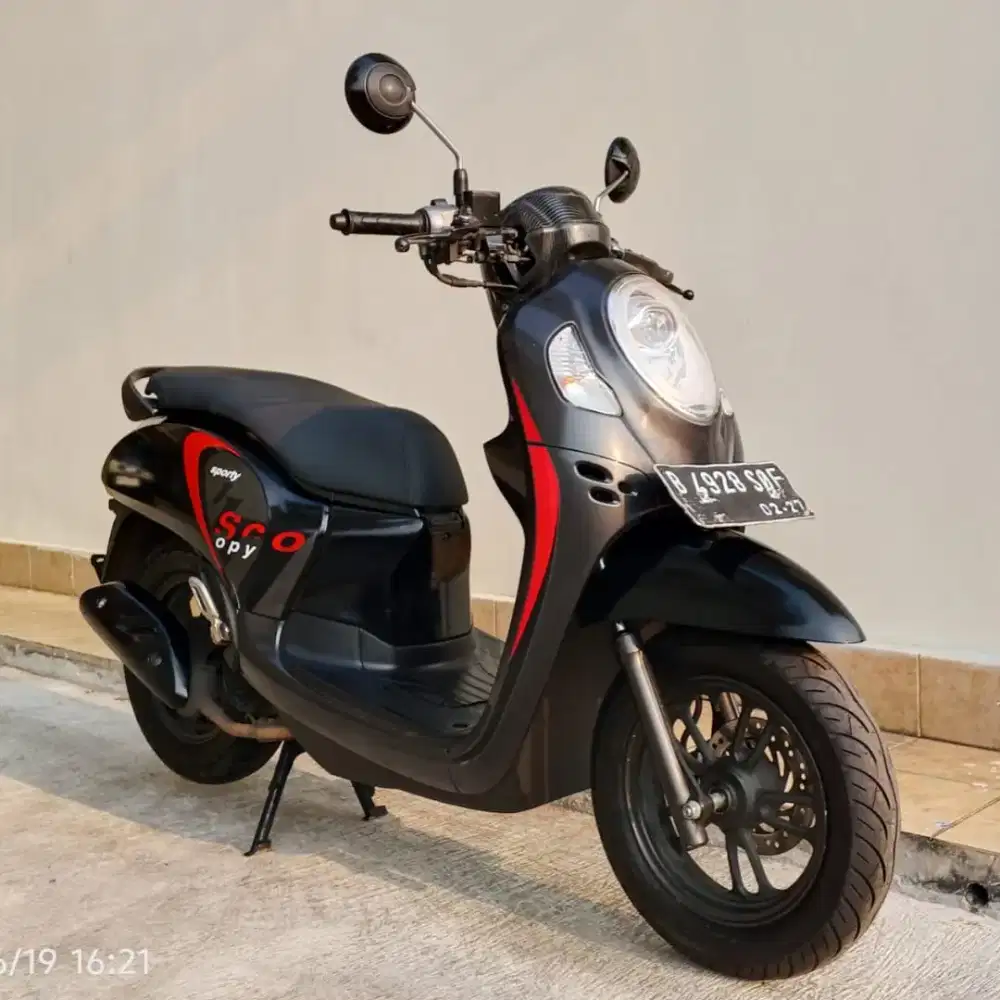 HONDA SCOOPY SPORTY TAHUN 2022 CASH / KREDIT MURAH DP MULAI 500 RB