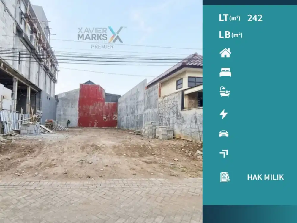 Dijual Tanah di Simpang Borobudur Lowokwaru Malang Siap Bangun