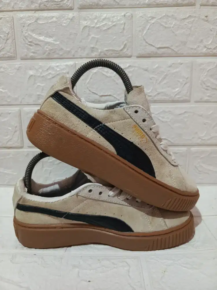Puma Suede Platform Brown Black