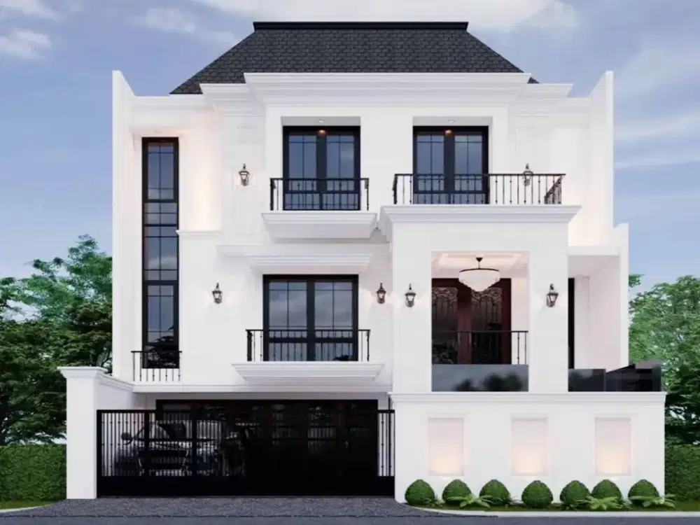 Dijual Rumah Mewah Permata Buana Cluster Pramuka Jakarta Barat, 3 Lantai Fully Furnished