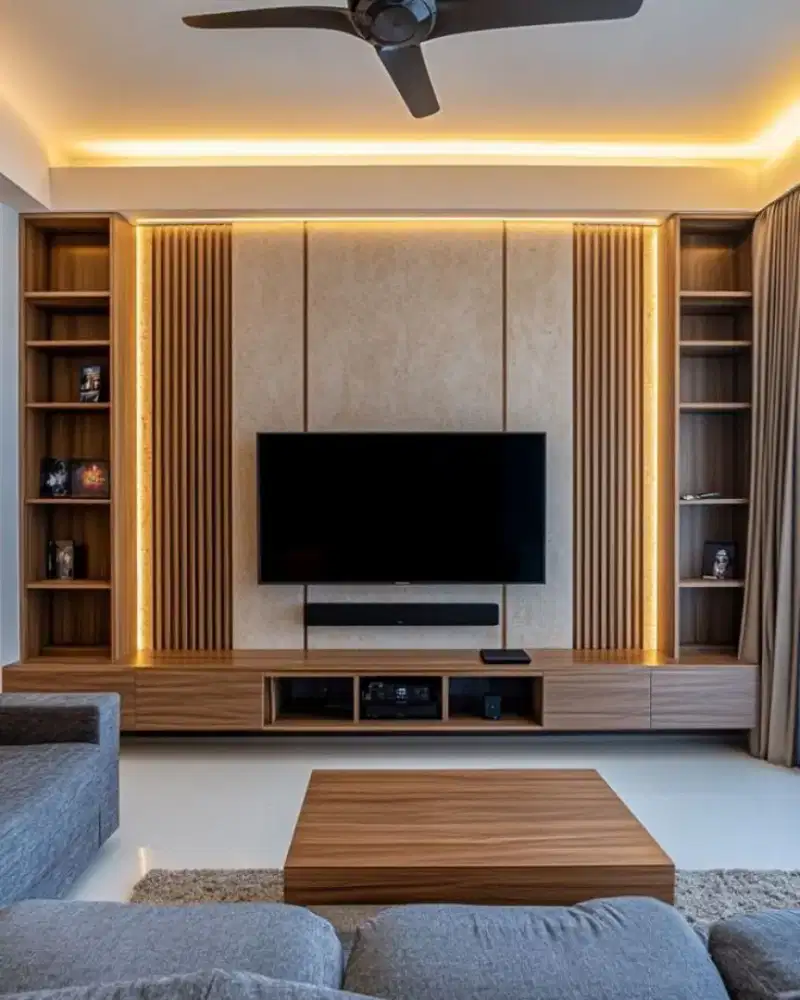Backdrop TV termurah