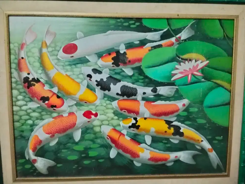 Lukisan ikan koi