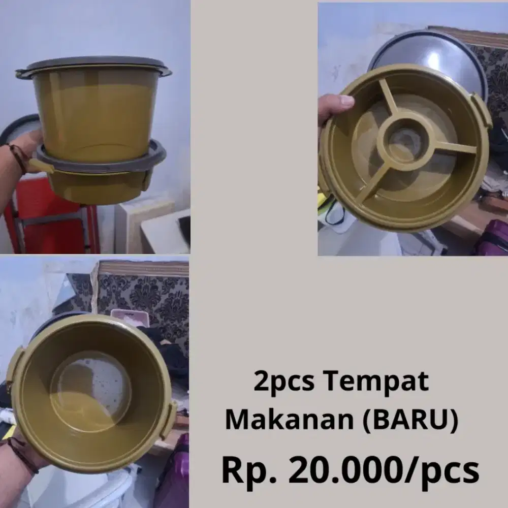 Dijual tempat makanan 2 pcs