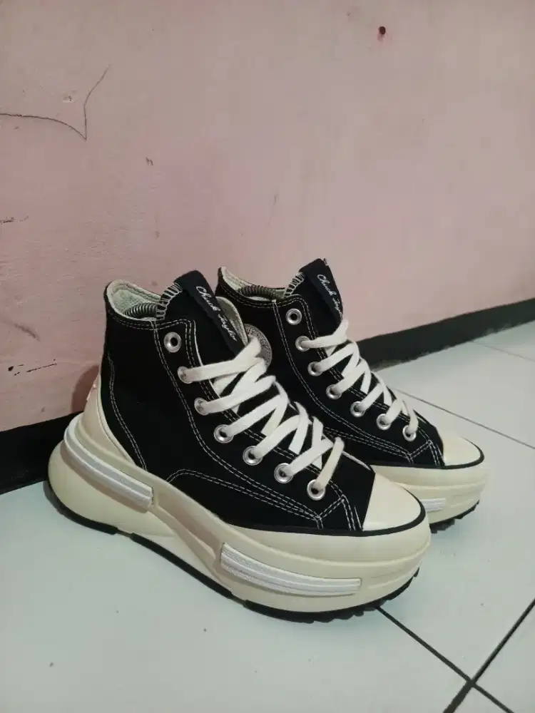Converse Run Star Legacy hi black white