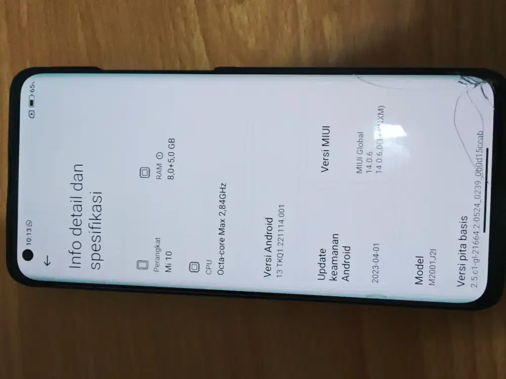 Xiaomi mi10 8/256 dual sim