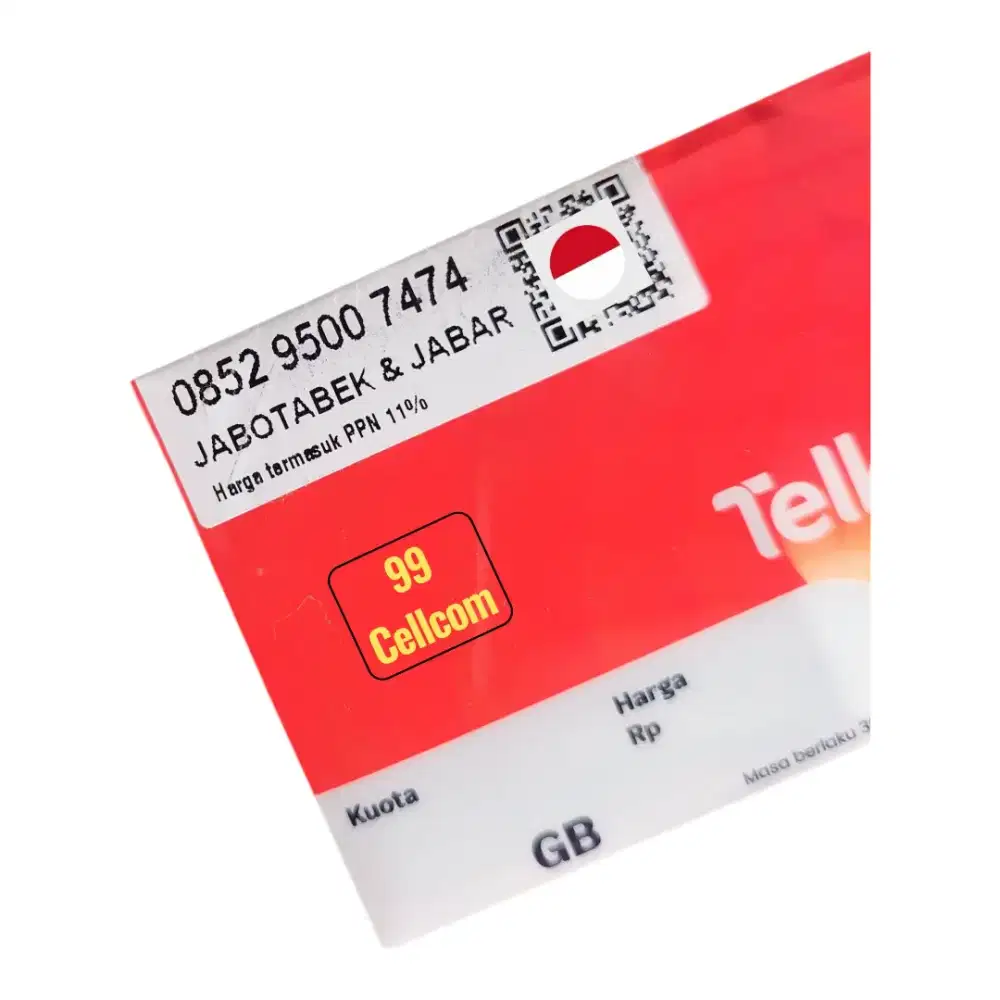 Nomor Cantik Telkomsel Prabayar 7474 4G/5G