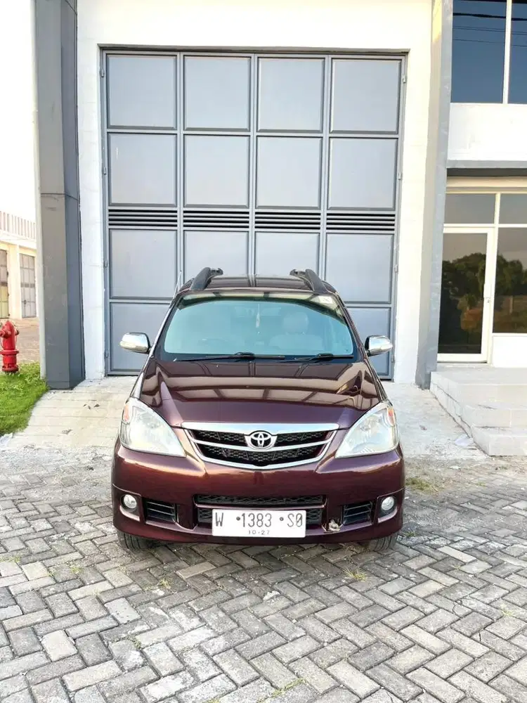 Avanza G 2010 Manual plat W
