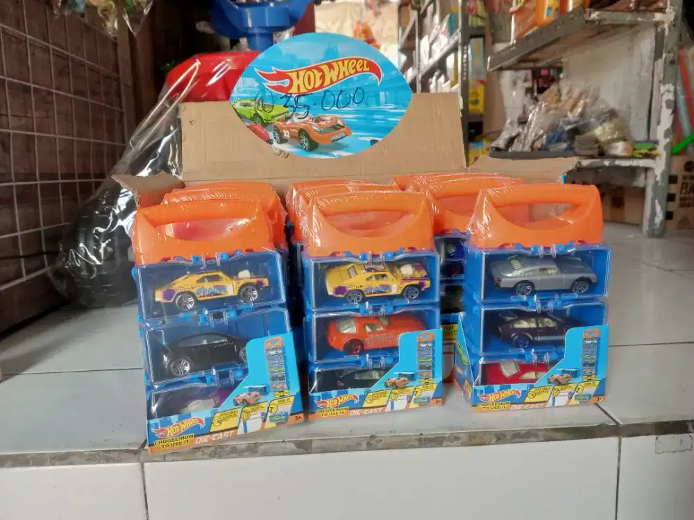 Mainan anak Hotwheels isi 3
