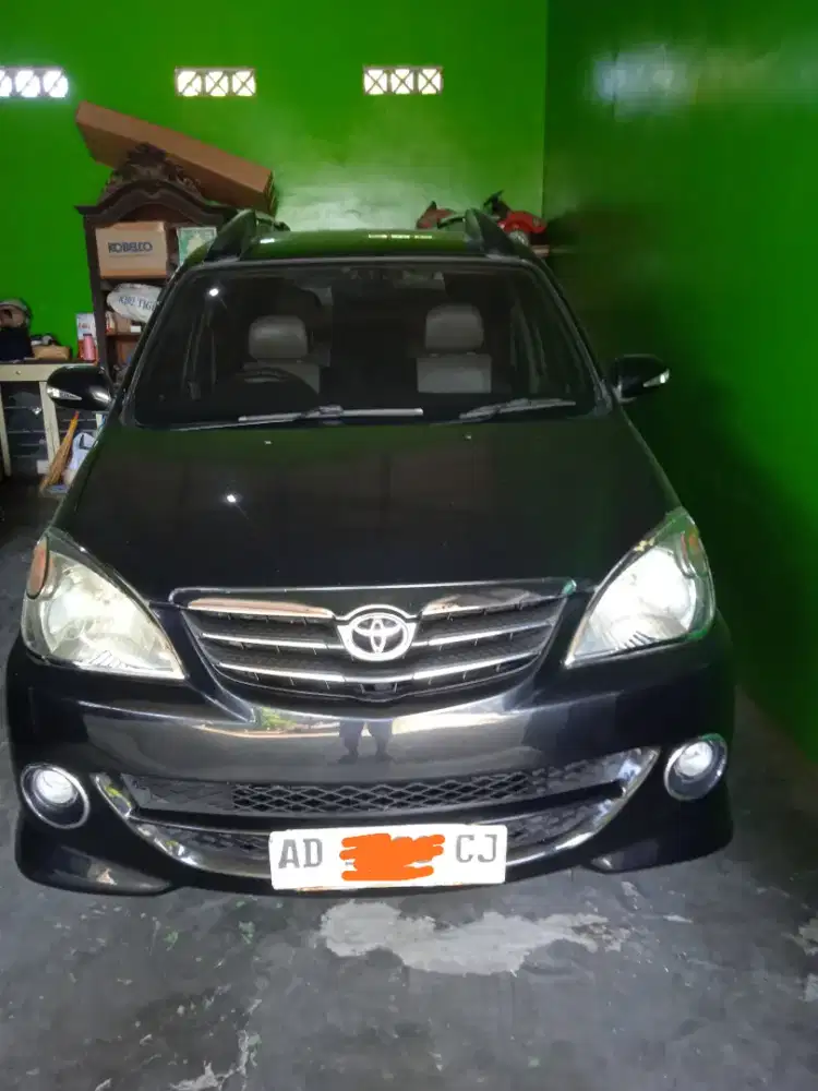 Avanza S 2009 hitam metalik jual cepat