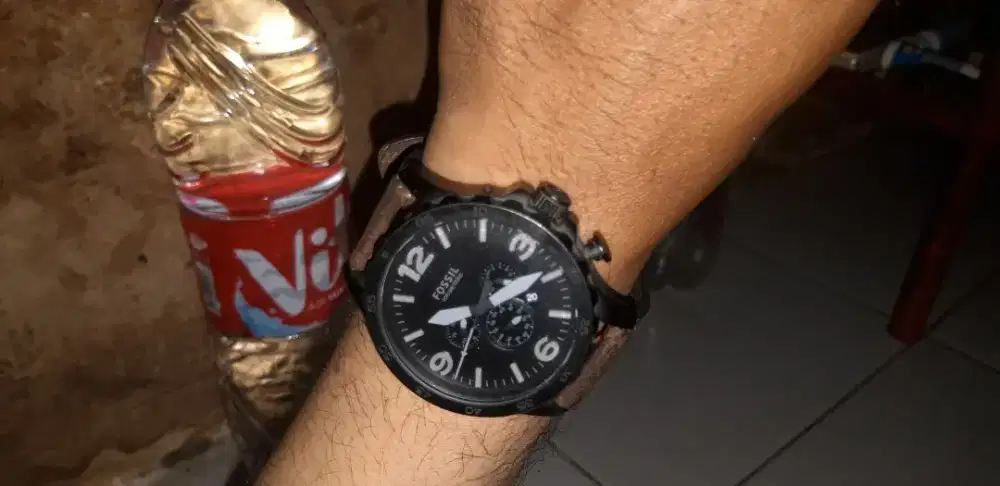 Jam fossil cronograph