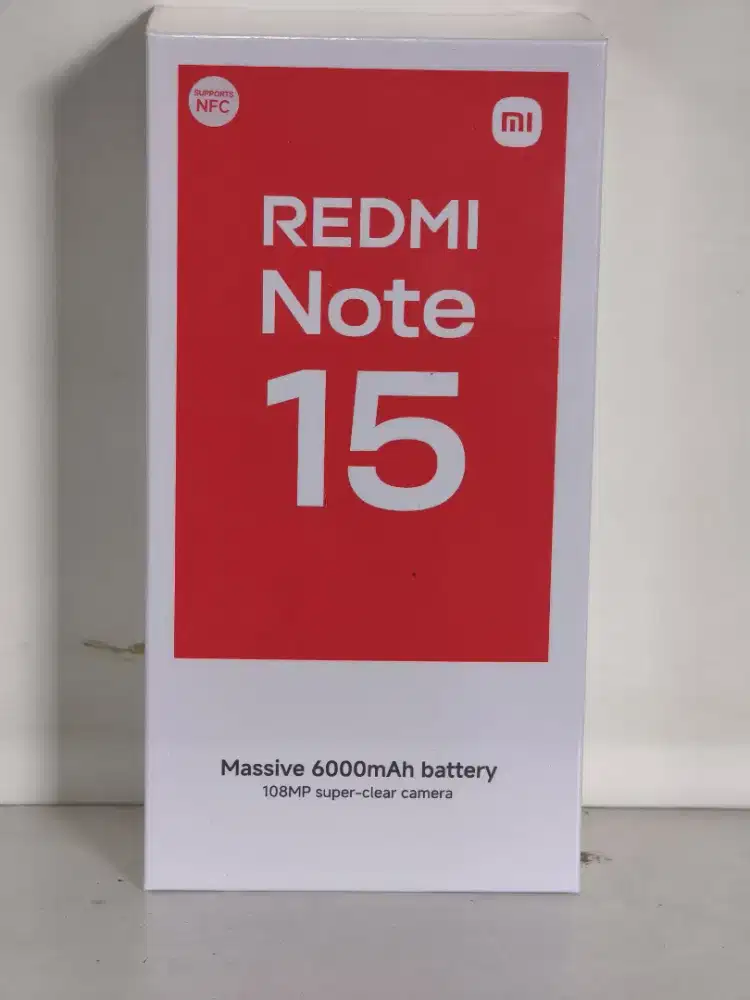 REDMI NOTE 15 8/256 BISA TUKAR TAMBAH DISKON 200RIBU
