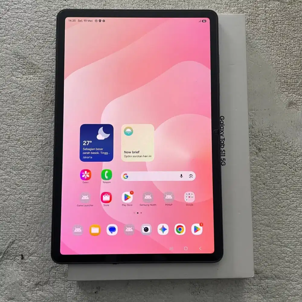 Samsung Galaxy Tab S11 5G Warna Gray 12/256GB