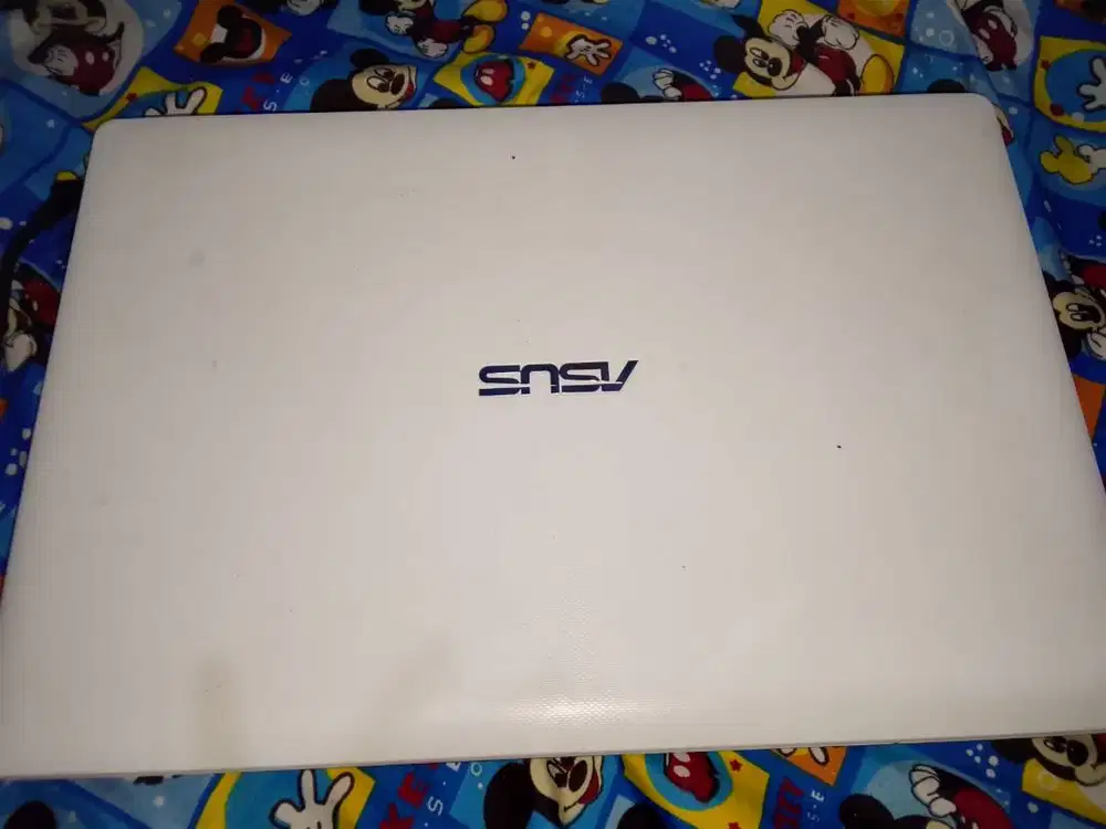Laptop Asus, Tegangan 100-240V AC, Frekuensi 50-60Hz, seri lama
