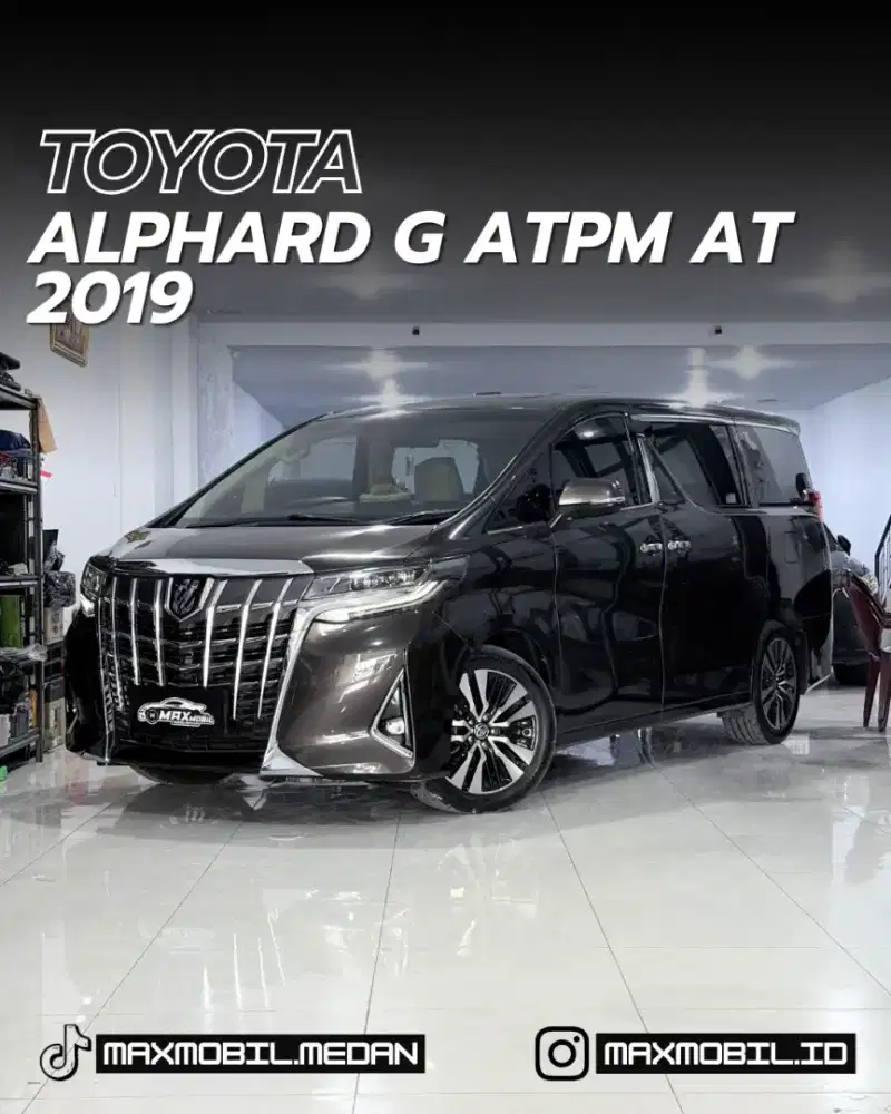 [ODO 40RB‼️] TOYOTA ALPHARD 2.5 G ATPM AT 2019 pemakaian 2020