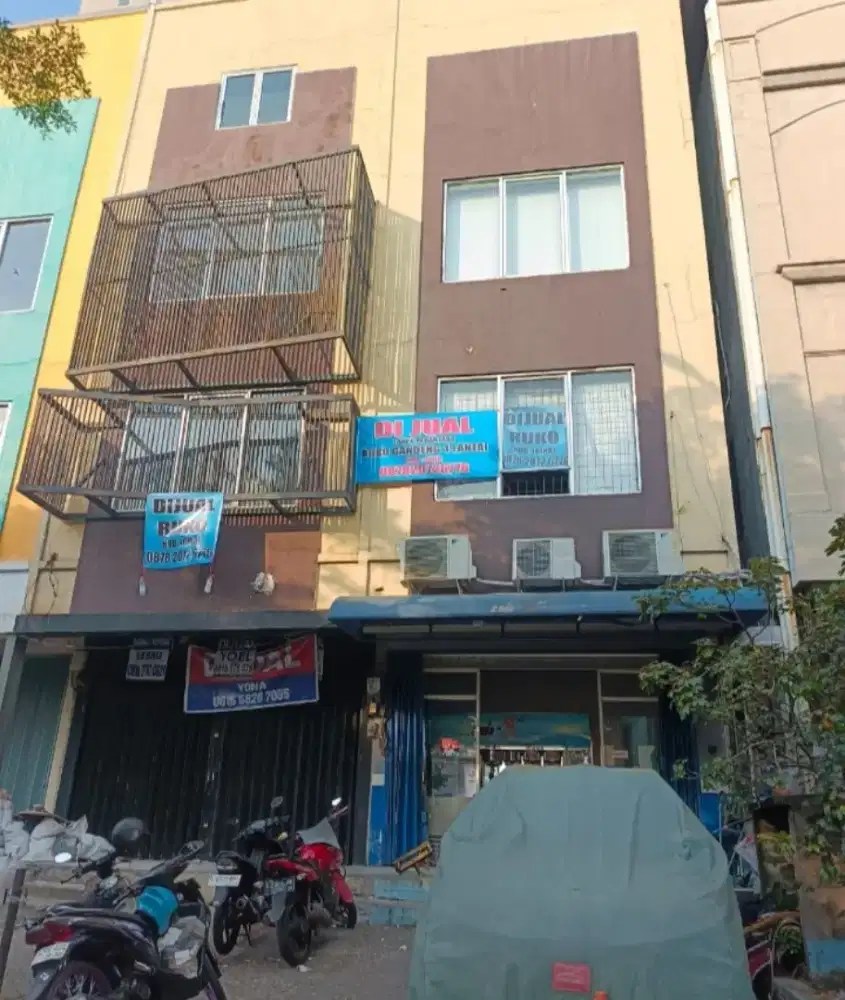 Di jual Ruko Gandeng Northland Ancol hadap jalan raya