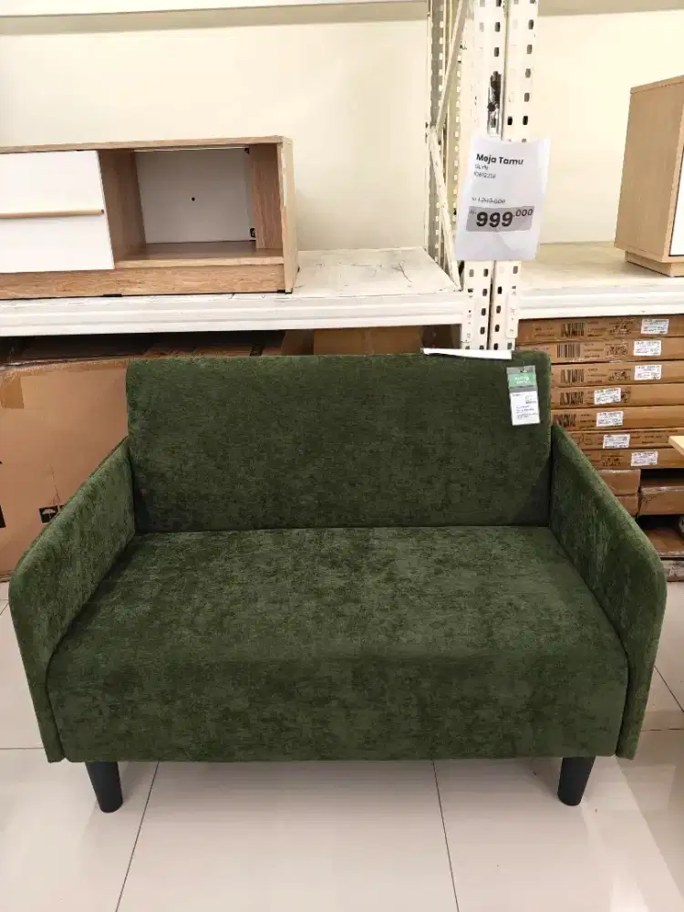 Sofa minimalis 2 seater