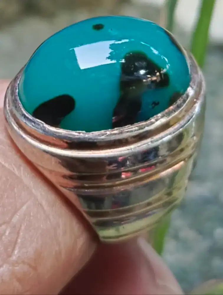 Bacan Doko ring perak istimewa