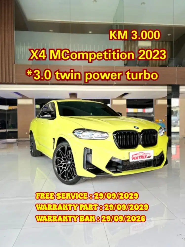 BMW X4M competition 2024 nik 2023 . X4 m AT Matic