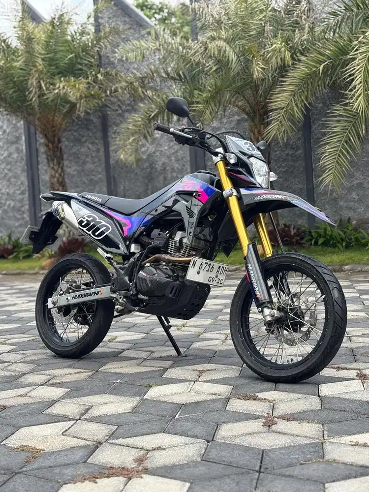 Honda CRF 150L thn 2020 Grey Supermoto Koko Motor