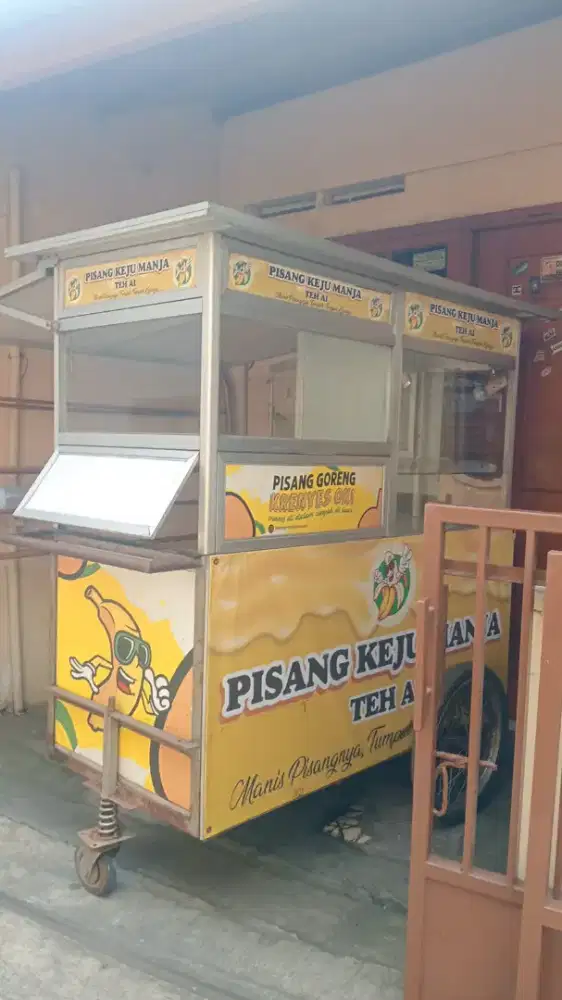 Gerobak dagang murah meriah (nego)