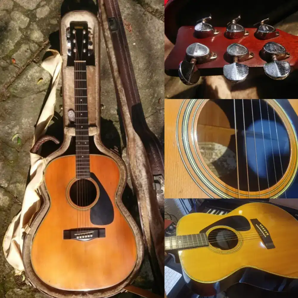Old Rare Acoustic Yamaha Vintage SJ-180 1981 Sound Martin's Poorman