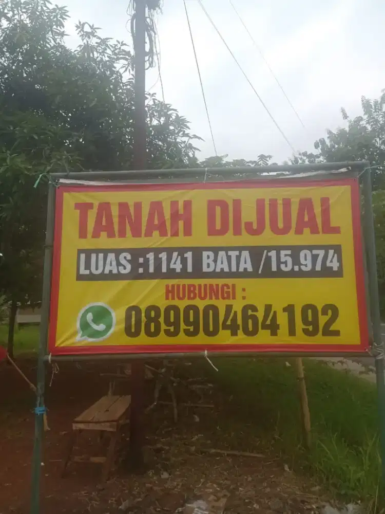 Dijual tanah harga sekehendak pembeli deal langsung bungkus