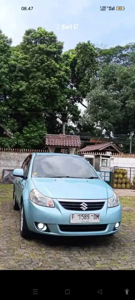 Suzuki Neo Baleno 2008 , manual , warna biru muda metalik , pajak on .