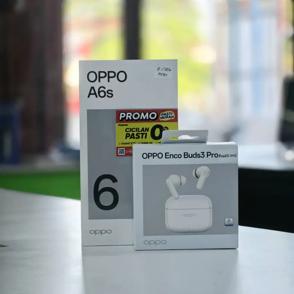 Ready lengkap hp Oppo A6S harga mulai 5jutaan free encobuds ori