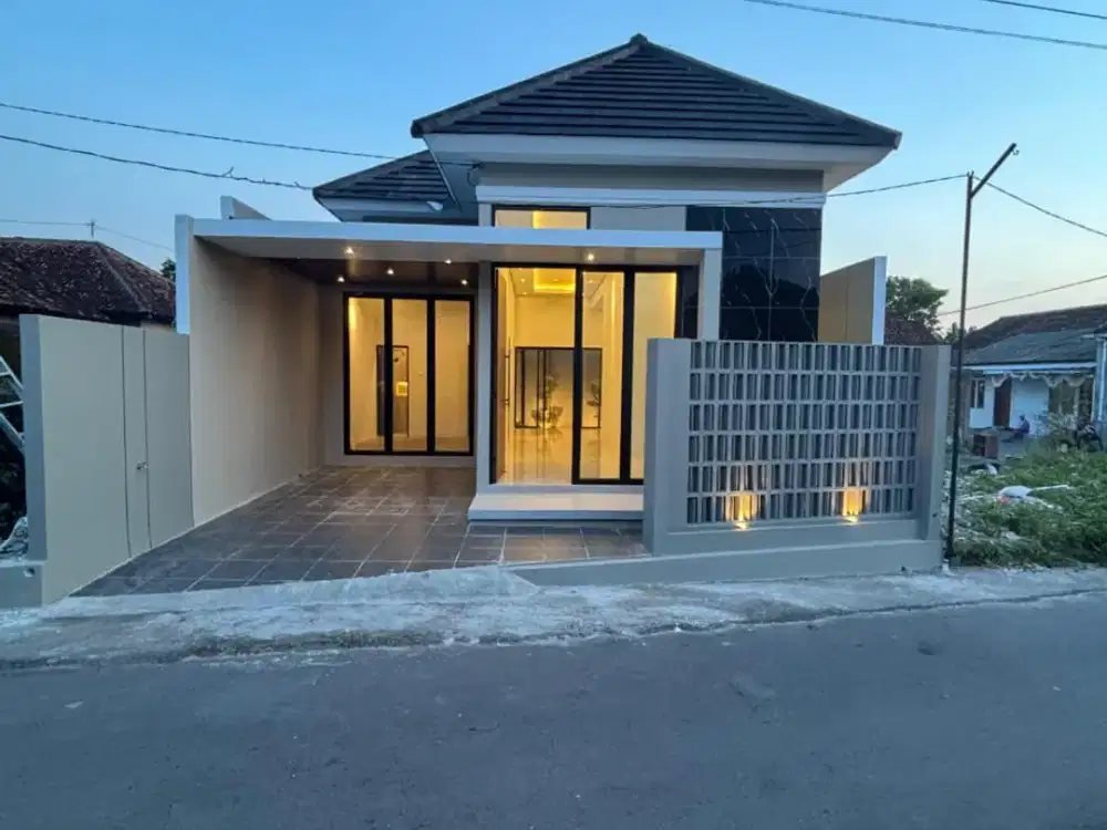 Rumah Semi Furnish Strategis Di Purwomartani 9 Menit Dari Stadion Maguwoharjo