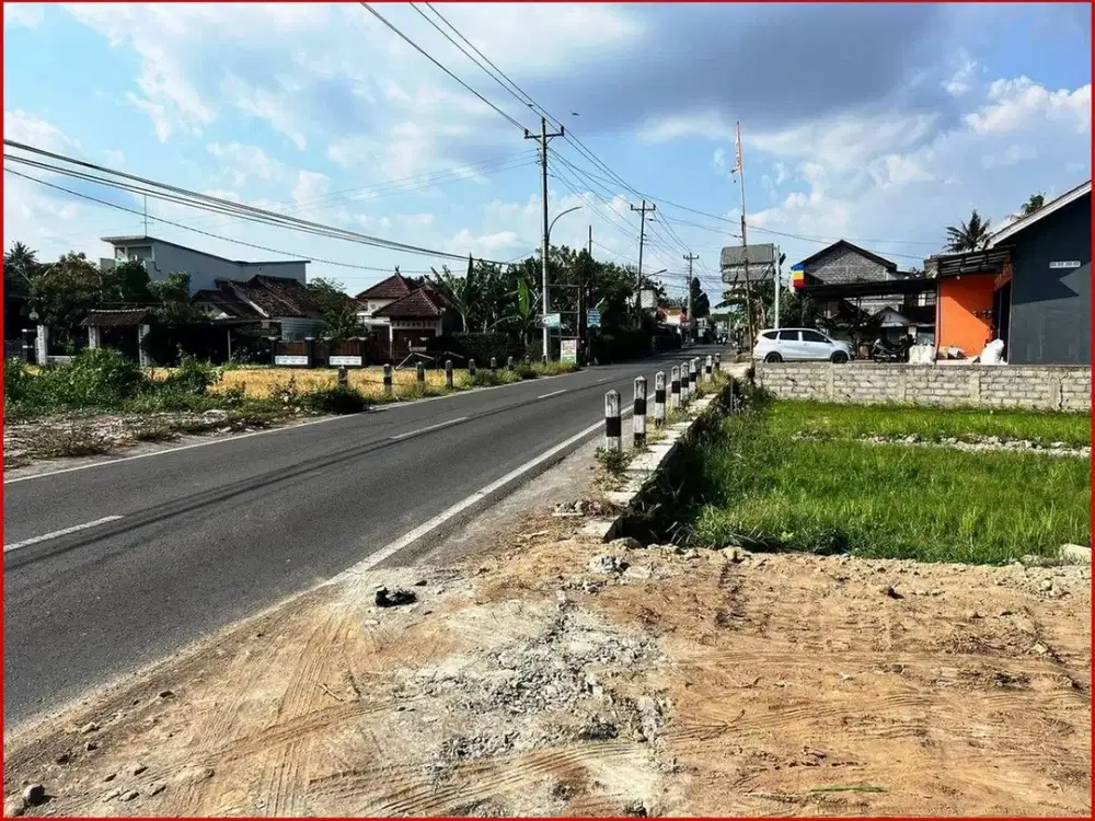 Dijual Tanah Jogja Jl. Sidokarto Sleman Dekat Polsek Godean
